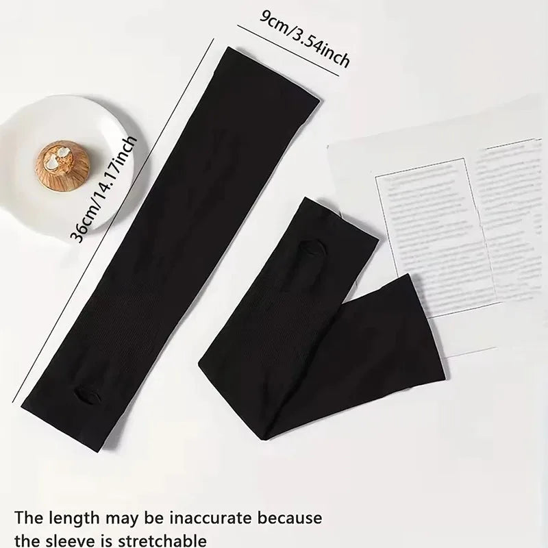UPF 50+ Sun Protection Arm Sleeves – Cooling UV Cover