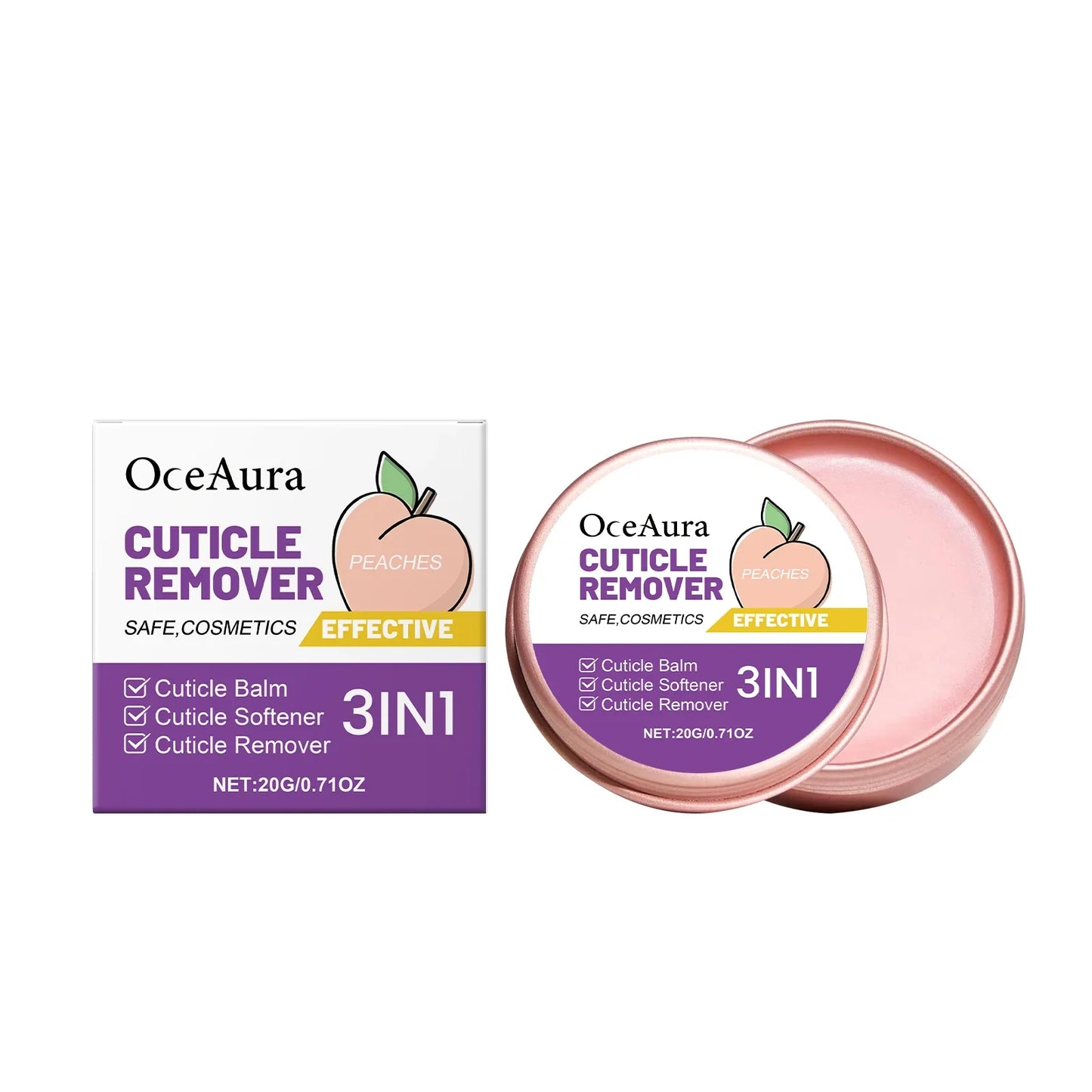 OceAura Exfoliating Hand Cream & Nail Cuticle Softener