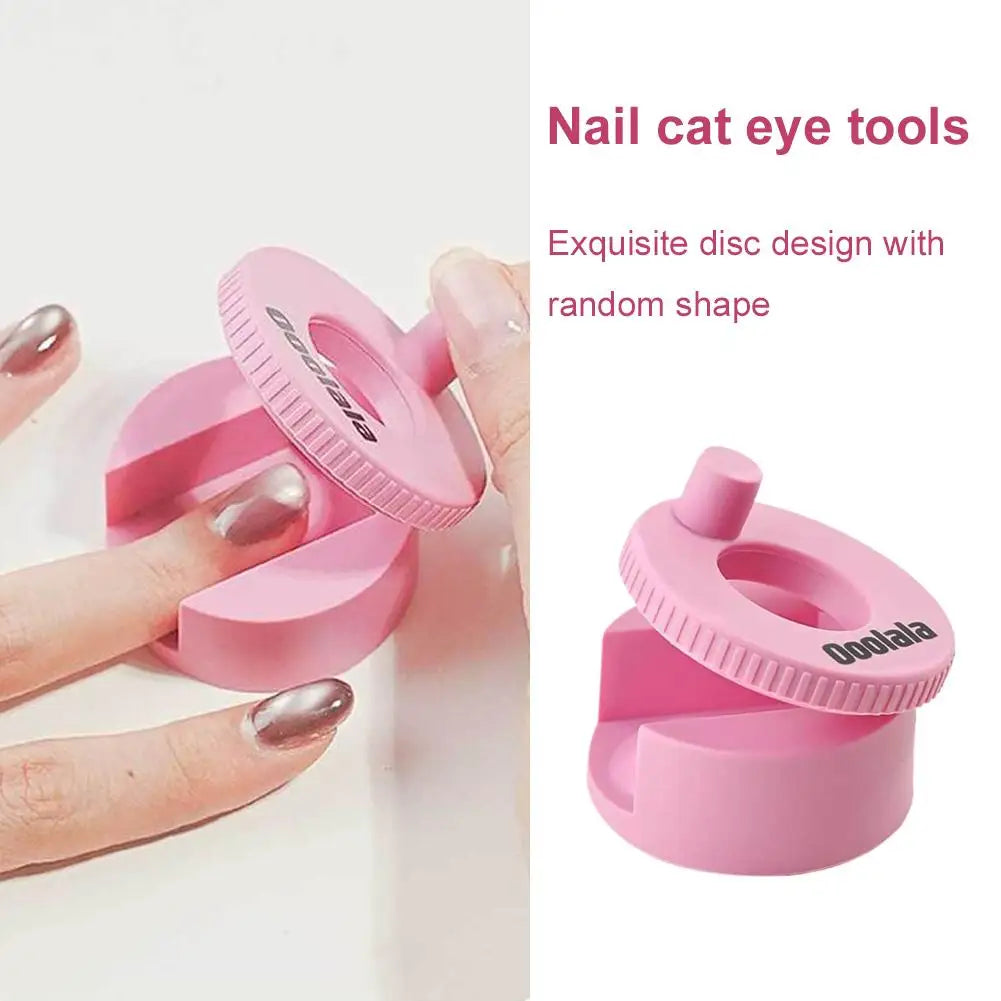 Rotating Cat Eye Nail Magnet Tool – N52 Glass Bead Spinner for Cat Eye Gel Polish, Nail Art Salon & DIY Peaceful Pleasures Health and Wellness