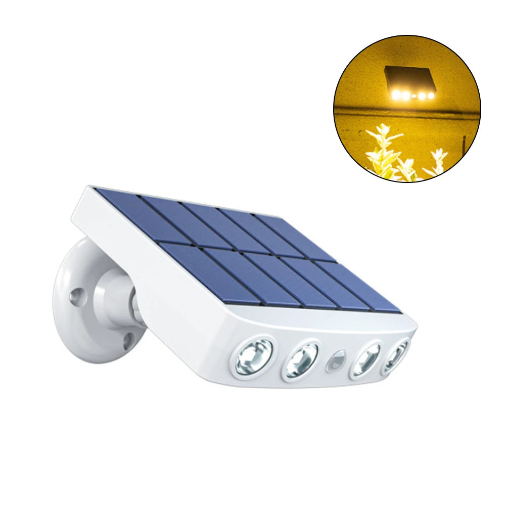 Solar LED Motion Sensor Outdoor Wall Light | IP44 Waterproof