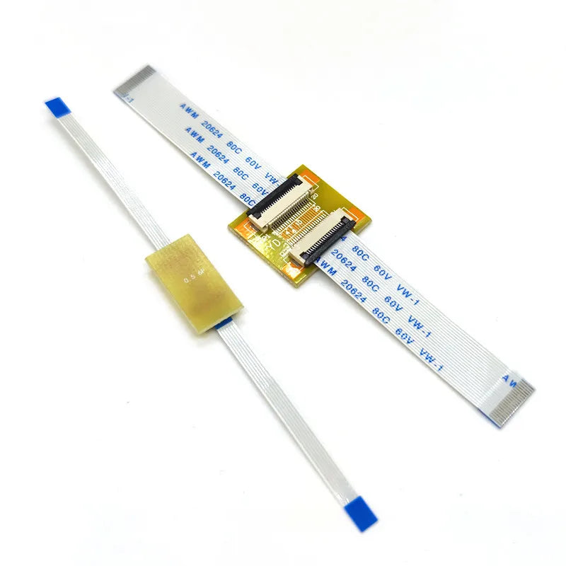 2PCS FFC FPC 0.5mm 1.0mm Flexible Flat Cable Lengthen Extension Board Adapter Board 4P 5P 6P 8P 10P 12P 16P 20P 24P 30P 40P 50P Peaceful Pleasures Health and Wellness