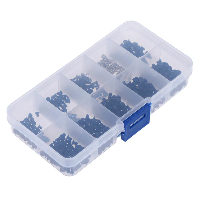 500-Piece Laptop Screw Set – M2, M2.5 & M3 Universal Kit