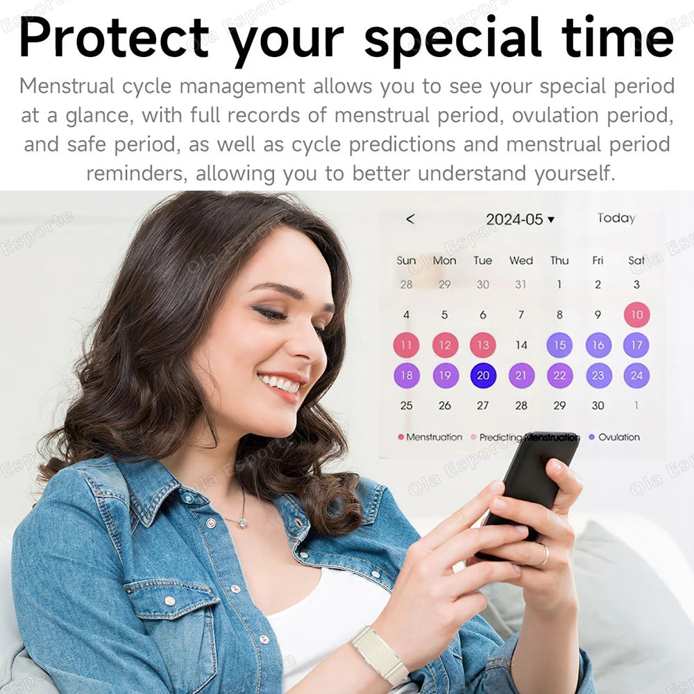 Ola Esporte Smart Fitness Bracelet | Health Tracking & Alerts