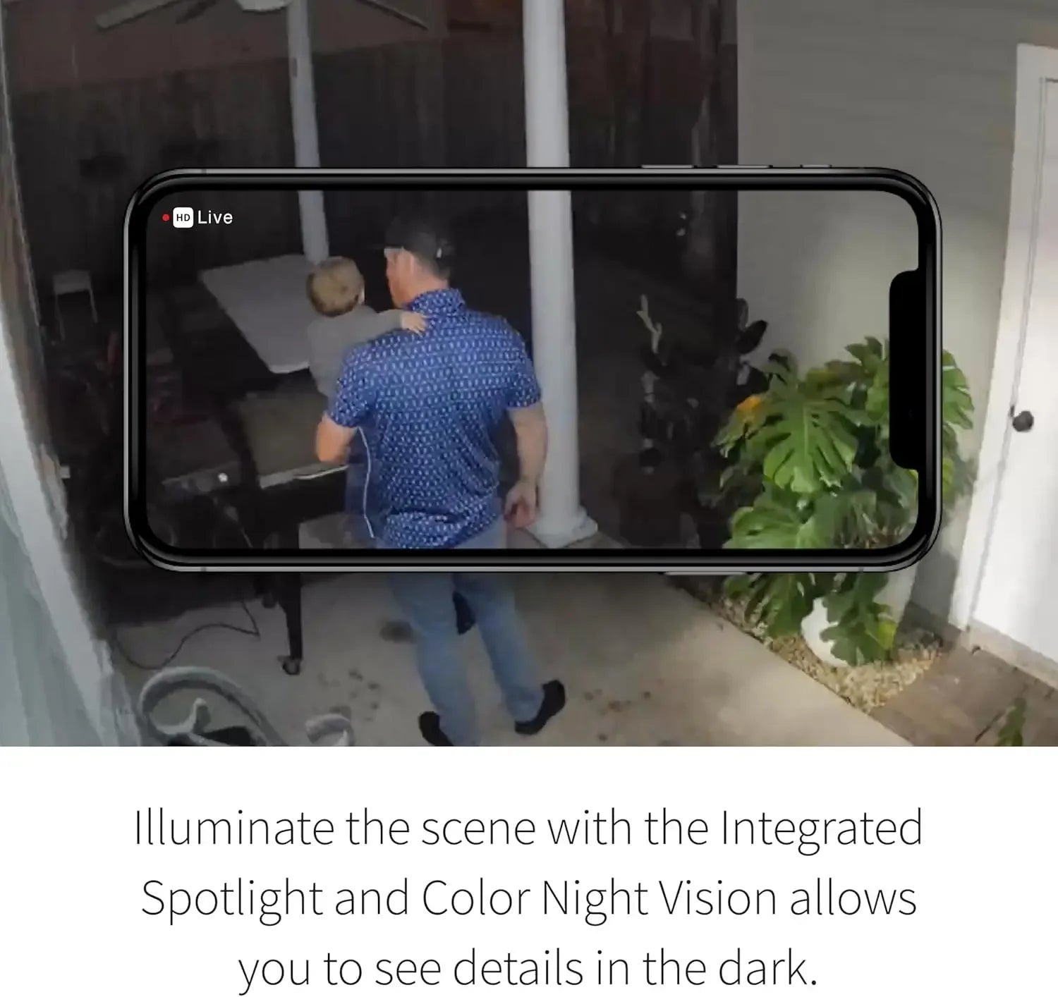 2K Wireless Security Camera with Spotlight, Color Night Vision, 2-Way Audio, Motion Detection for Indoor Outdoor Use Peaceful Pleasures Health and Wellness