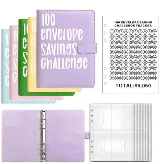 Star Chasing Collection Card Book: Save, Savings, Challenges - Loose-Leaf Binder with Budget Binder and Cash Envelopes Money Org Peaceful Pleasures Health and Wellness