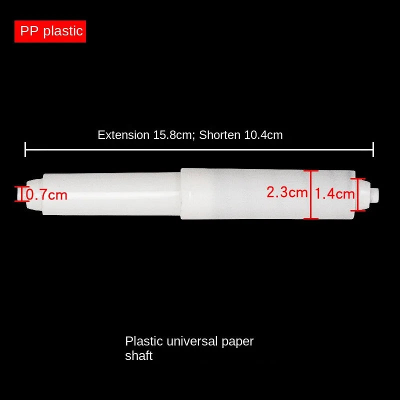 Adjustable Toilet Paper Roll Spindle Replacement Insert