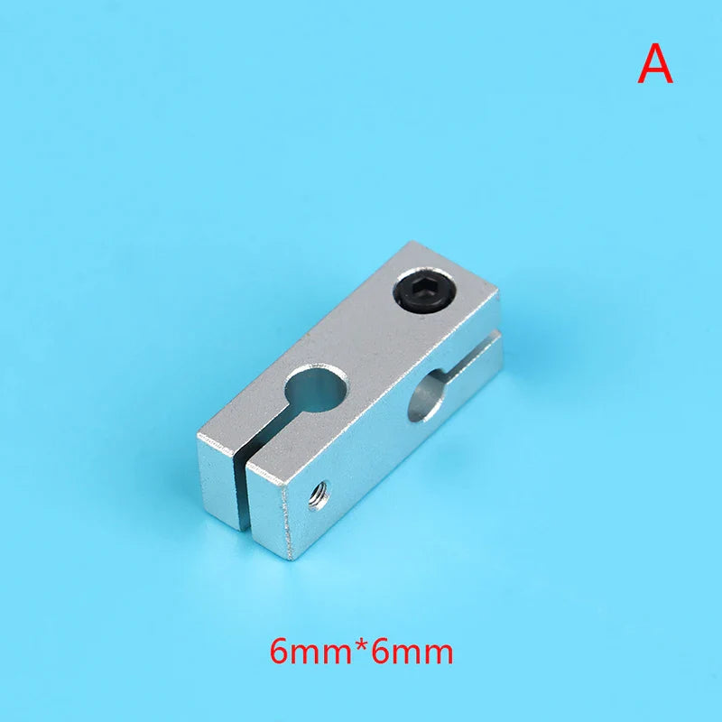 Aluminum Tube Clamp Cross Connector | DIY Shaft Pillar Fixation