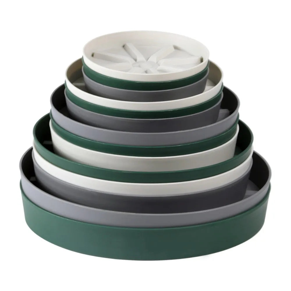 Breathable Plastic Plant Pot Tray | Anti-Root Rot Flower Stand