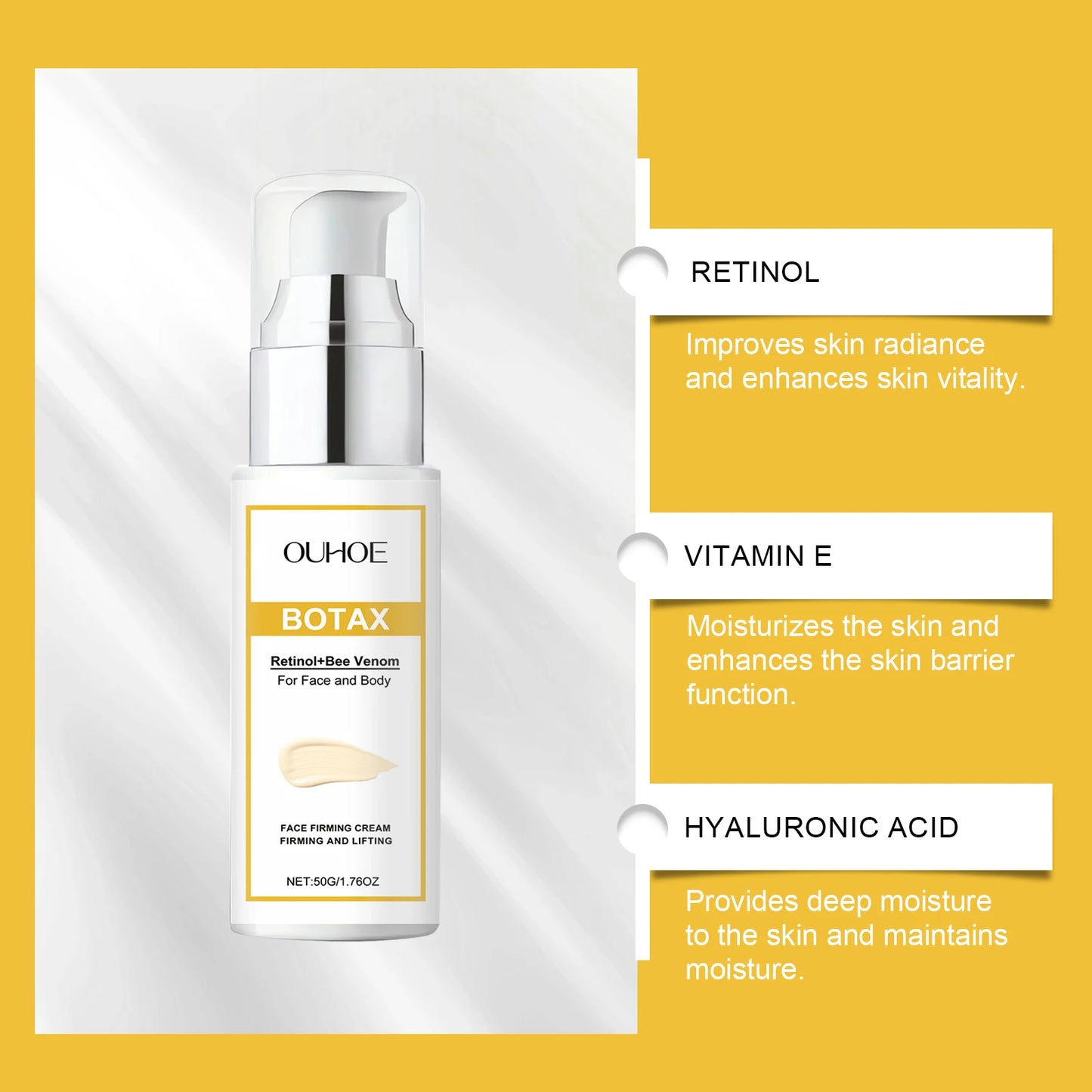 Firming Face Cream – Hydrating, Brightening Moisturizer