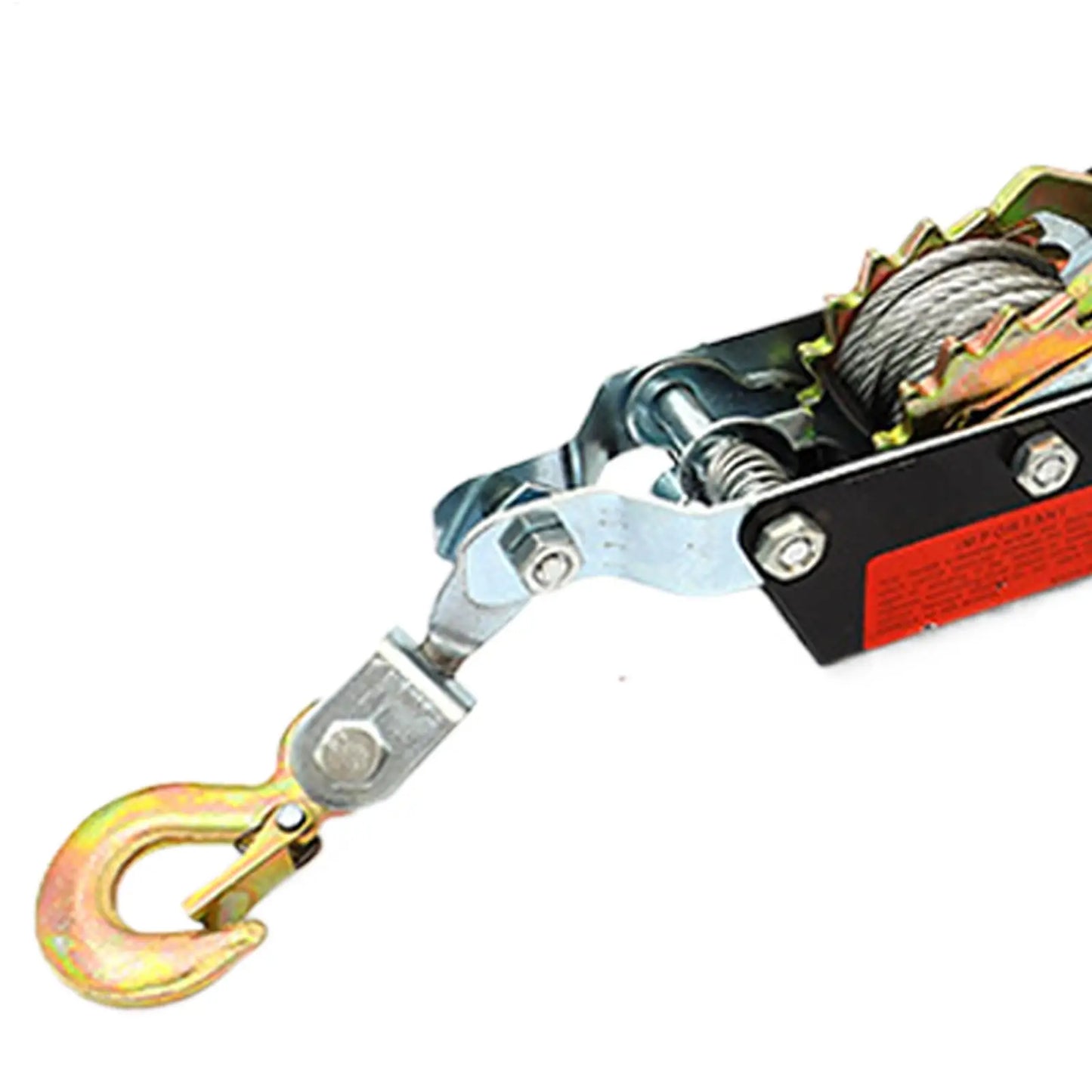 Heavy Duty Wire Rope Hand Puller 1T/2T/4T Double Hook Winch