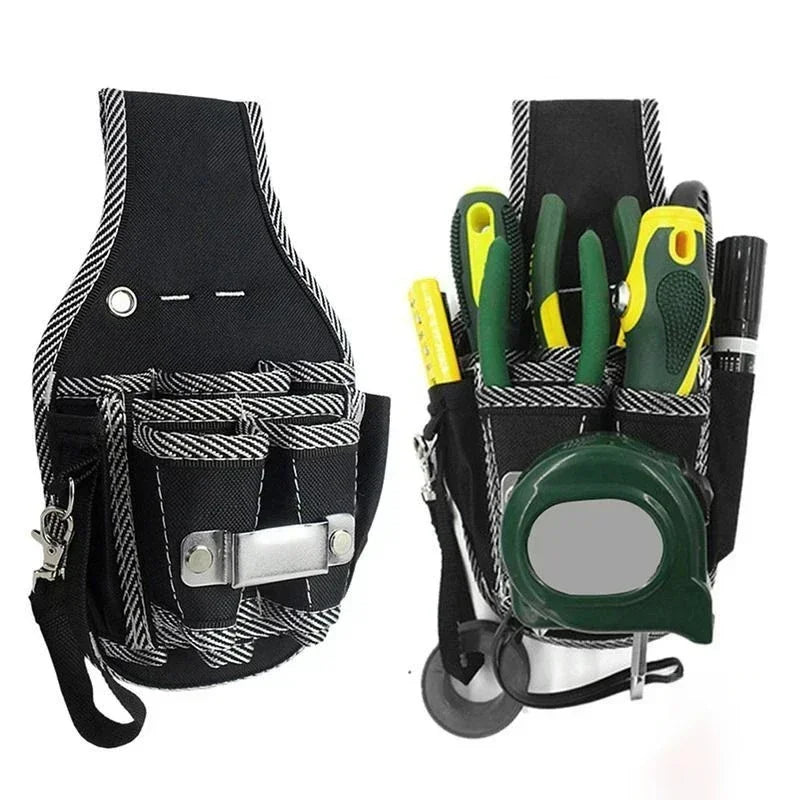Nylon Electrician Tool Bag – Belt Pouch & Screwdriver Holder Waist Tool Bag Peaceful Pleasures Health and Wellness
