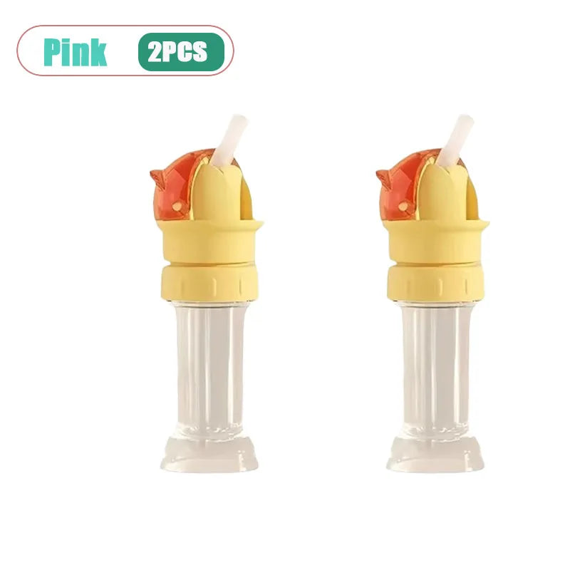 Universal Baby Bottle Cap with Anti-Choke Straw | Kids Sippy