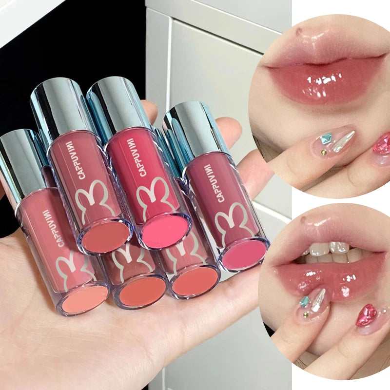 Cappuvini Crystal Mirror Lip Gloss | Hydrating Jelly Lip Glaze