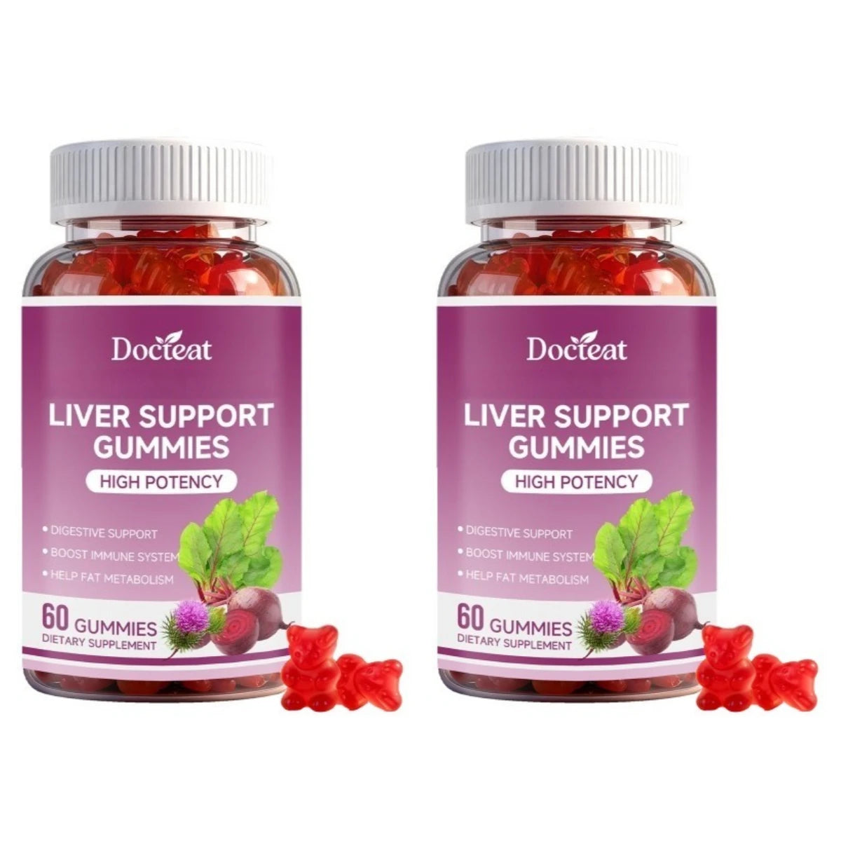 Milk Thistle Vitality Gummies | Daily Cleansing Supplement 60ct