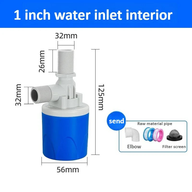 Automatic Float Valve 1/2" 3/4" 1" – Water Level Regulator