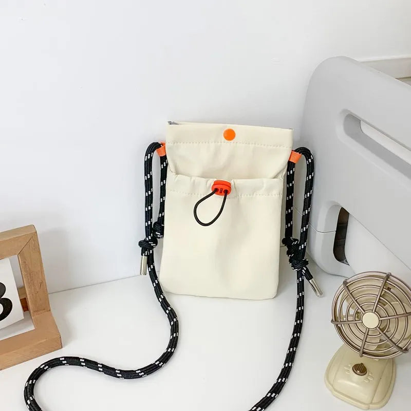 Mini Nylon Crossbody Bag – Phone Wallet Shoulder Purse