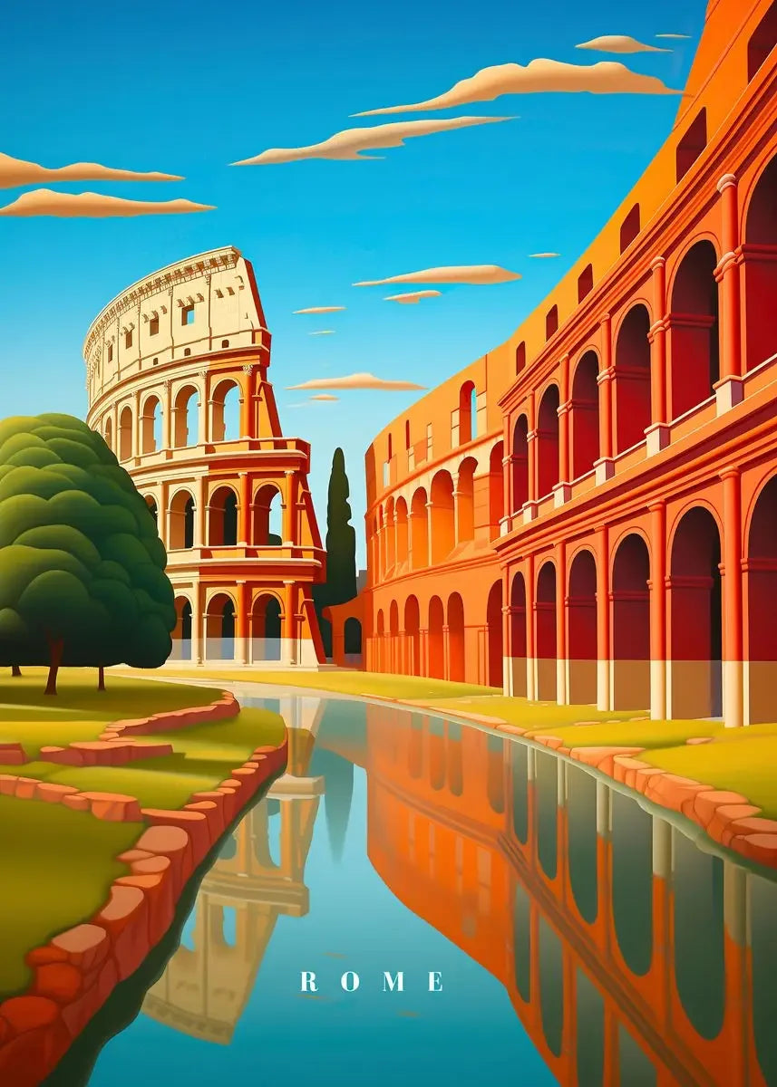 World Cities Canvas Wall Art – Venice, Rome & Istanbul Print