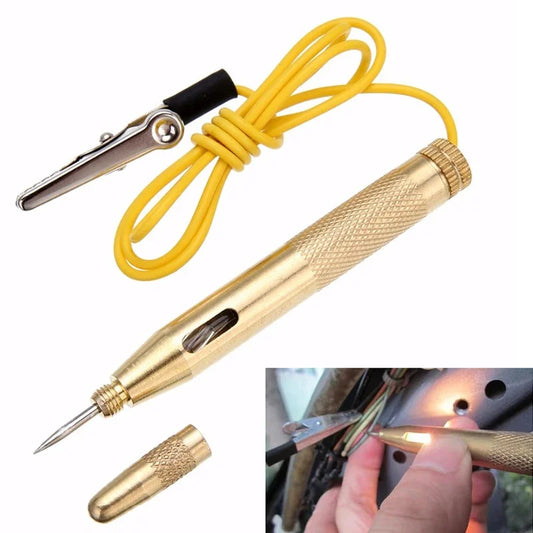 Practical New Test Pens Car Circuit Fuse Electrical Testers Voltage Tester 6V/12V/24V Probe Pen Pencil Test Light Peaceful Pleasures Health and Wellness