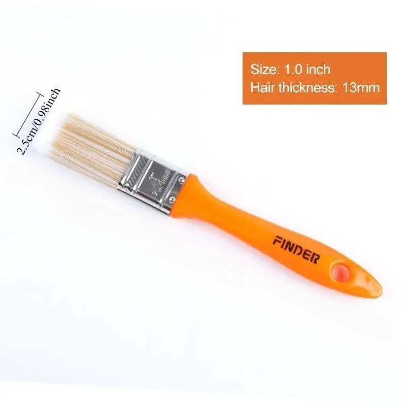 PET Soft Bristle Wall Paint Brush | ABS Handle DIY Tool