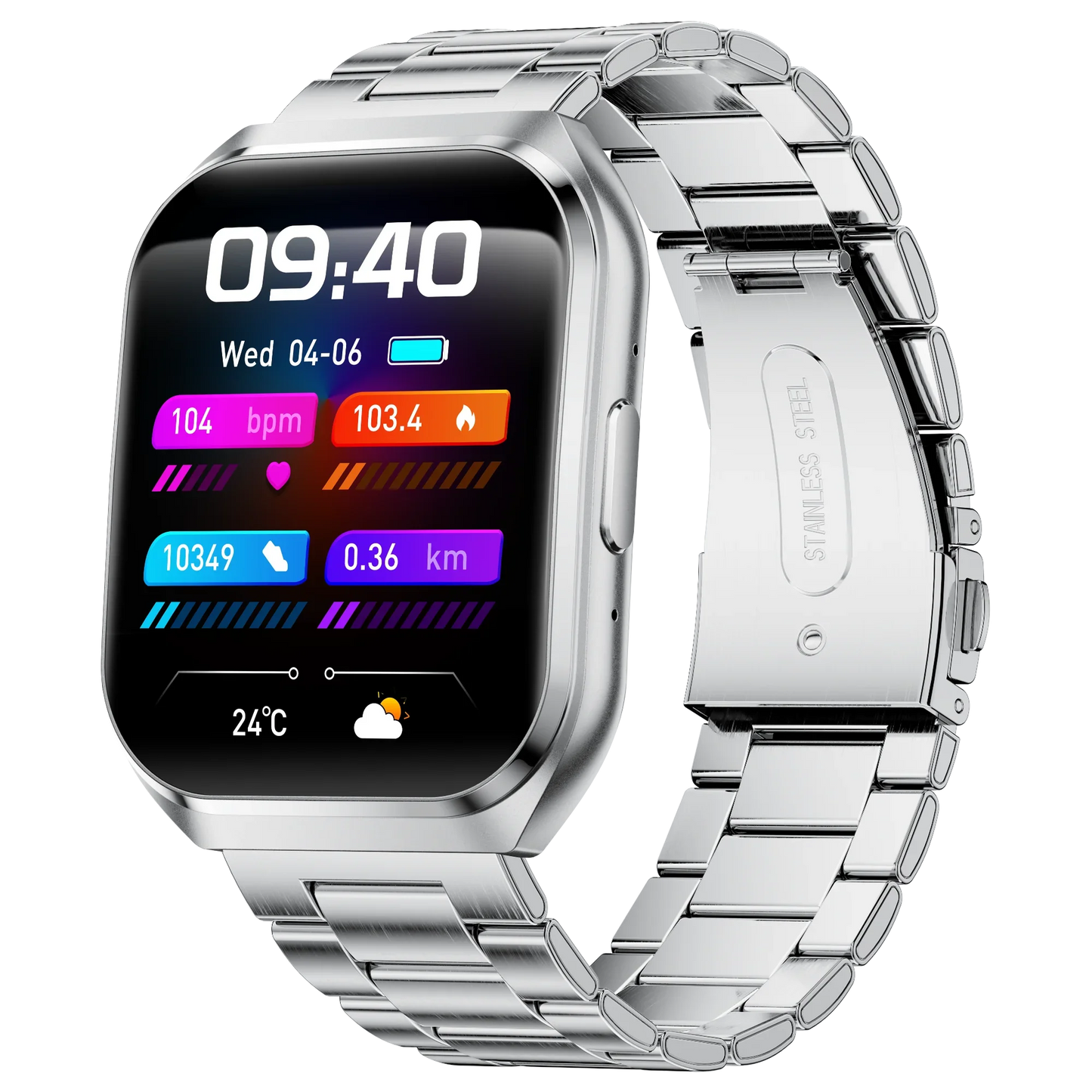 MINGCC 1.83" IPS Smart Watch | Calls, Fitness & 20-Day Battery