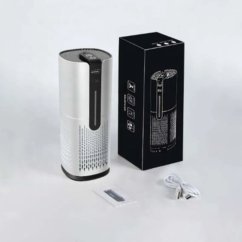 Specialist Manufacturer Hot Sale Negative Ion Concentration 30 Million Portable Car Cleaner air Purifier Plug in air Freshener Peaceful Pleasures Health and Wellness