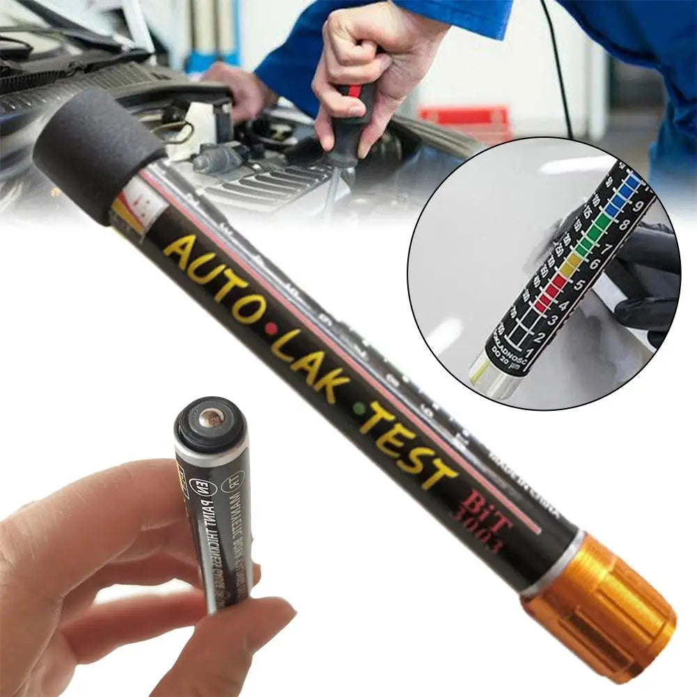 Car Paint Test Thickness Tester Meter Gauge Auto Paint Cars Paint Crash Check Test Paints Tester With Magnetic Tip Scale Gauge Peaceful Pleasures Health and Wellness