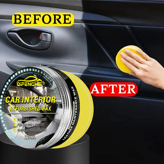Car Interior Care Cream – Gloss Black PVC Paste for Plastic & Tyres Car Care Cream Oasis Select