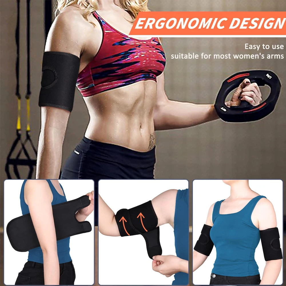 WEFITON Sauna Arm Trimmer Slimming Bands – Women & Men Sauna Arm Trimmer Peaceful Pleasures Health and Wellness
