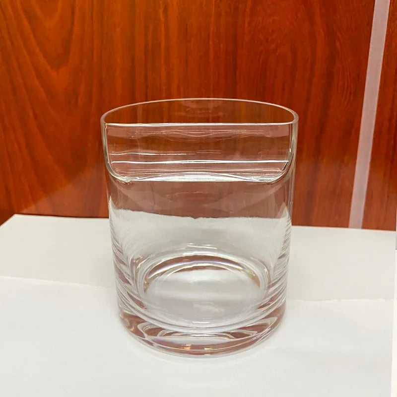 Free Shipping Drinkware Glass for Whiskey and Cigar Glass on Top Cups Tiki Fashion Tumbler Accessorries Made of Crystal Design Peaceful Pleasures Health and Wellness