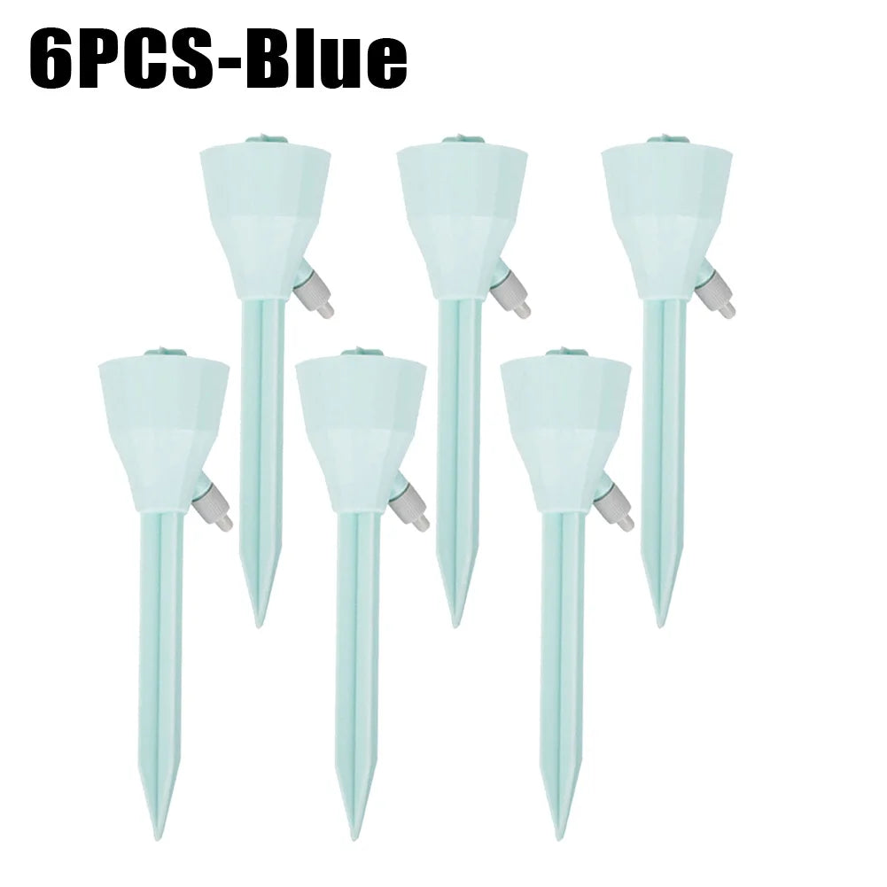 Adjustable Self-Watering Drip Spikes for Indoor & Outdoor Plants