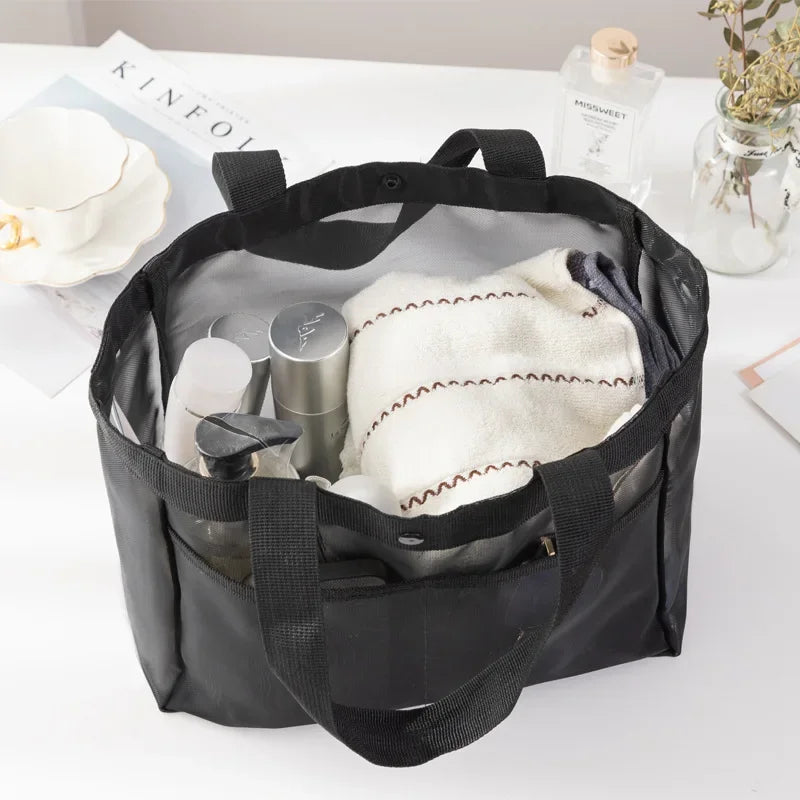 Portable Storage Bag Outdoor Fitness Shopping Package Peaceful Pleasures Health and Wellness