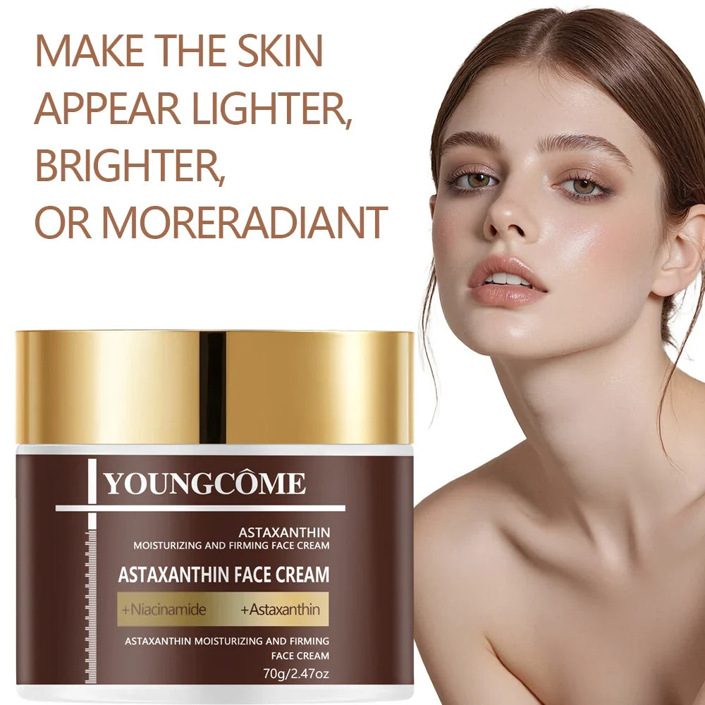 YOUNGCOME Astaxanthin Face Cream – Antioxidant Moisturizer