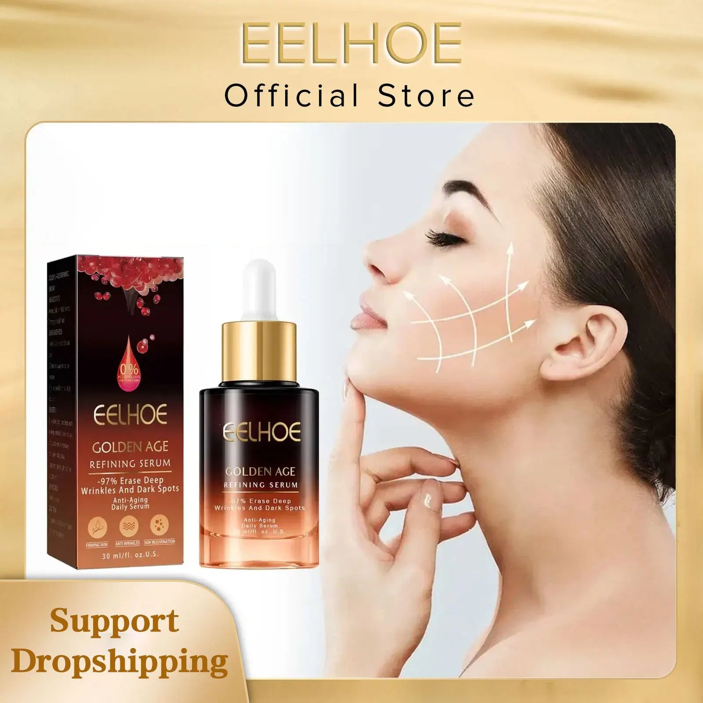 EELHOE Anti-Aging Face Serum – Firming, Brightening 30ml