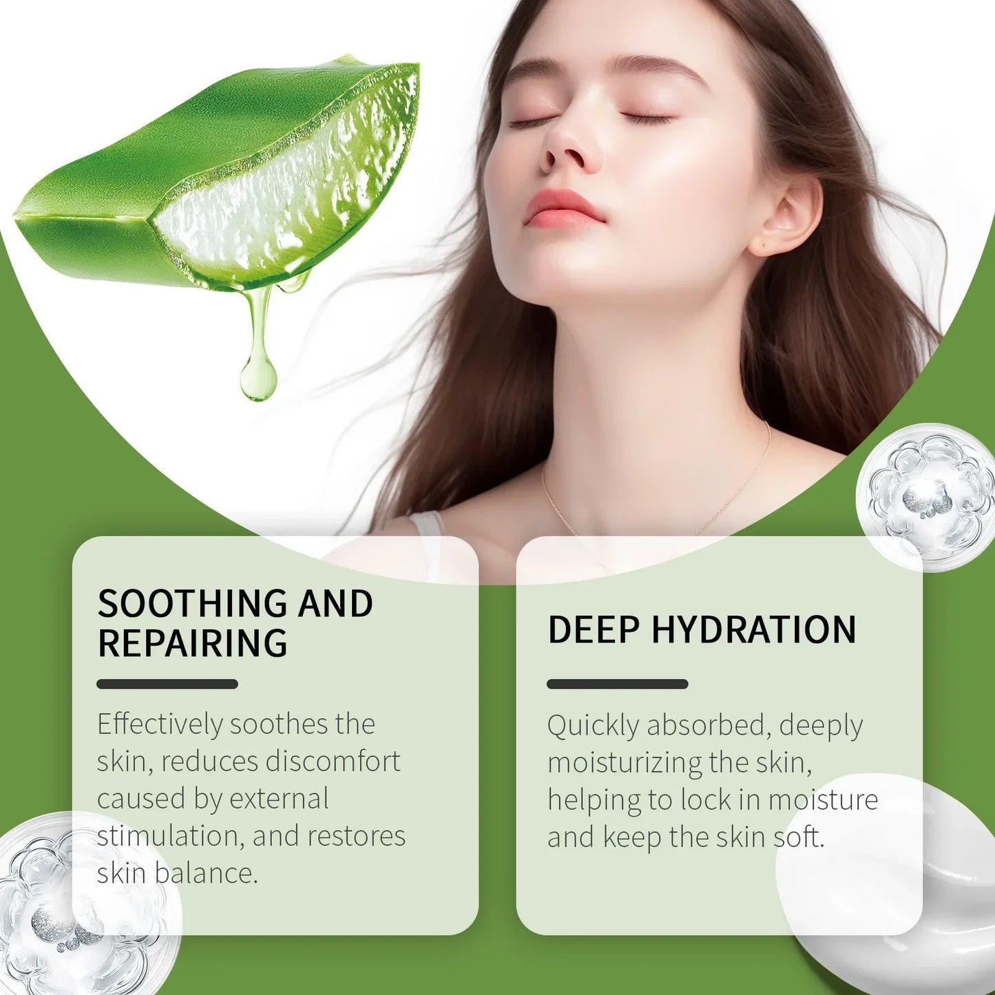 EELHOE Aloe Vera & Vitamin E Hydrating Face Cream 50g Peaceful Pleasures Health and Wellness