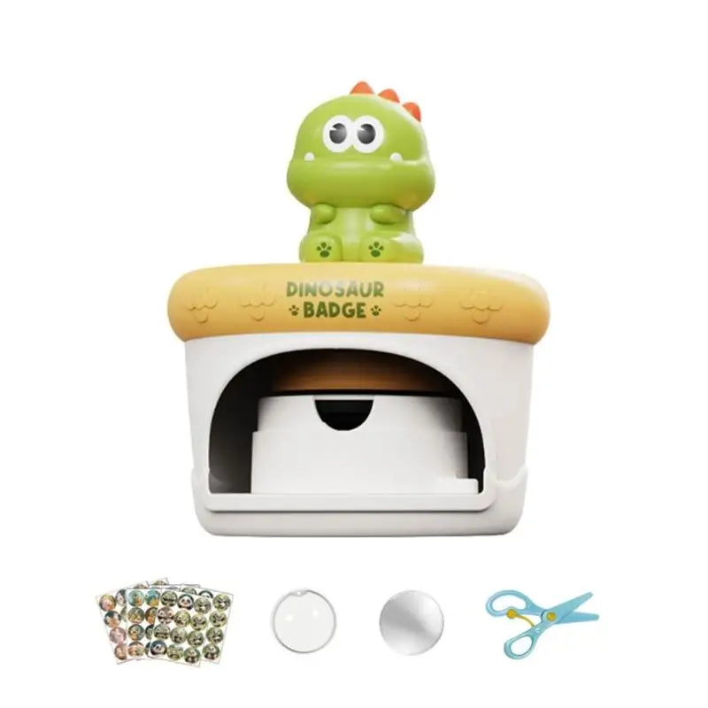 Kids Badge Maker Kit | Creative Art Craft Badge Press Machine