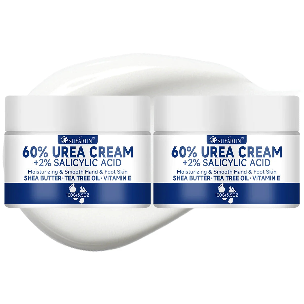 SUYARUN 60% Urea Foot Cream – Cracked Heels & Dry Skin