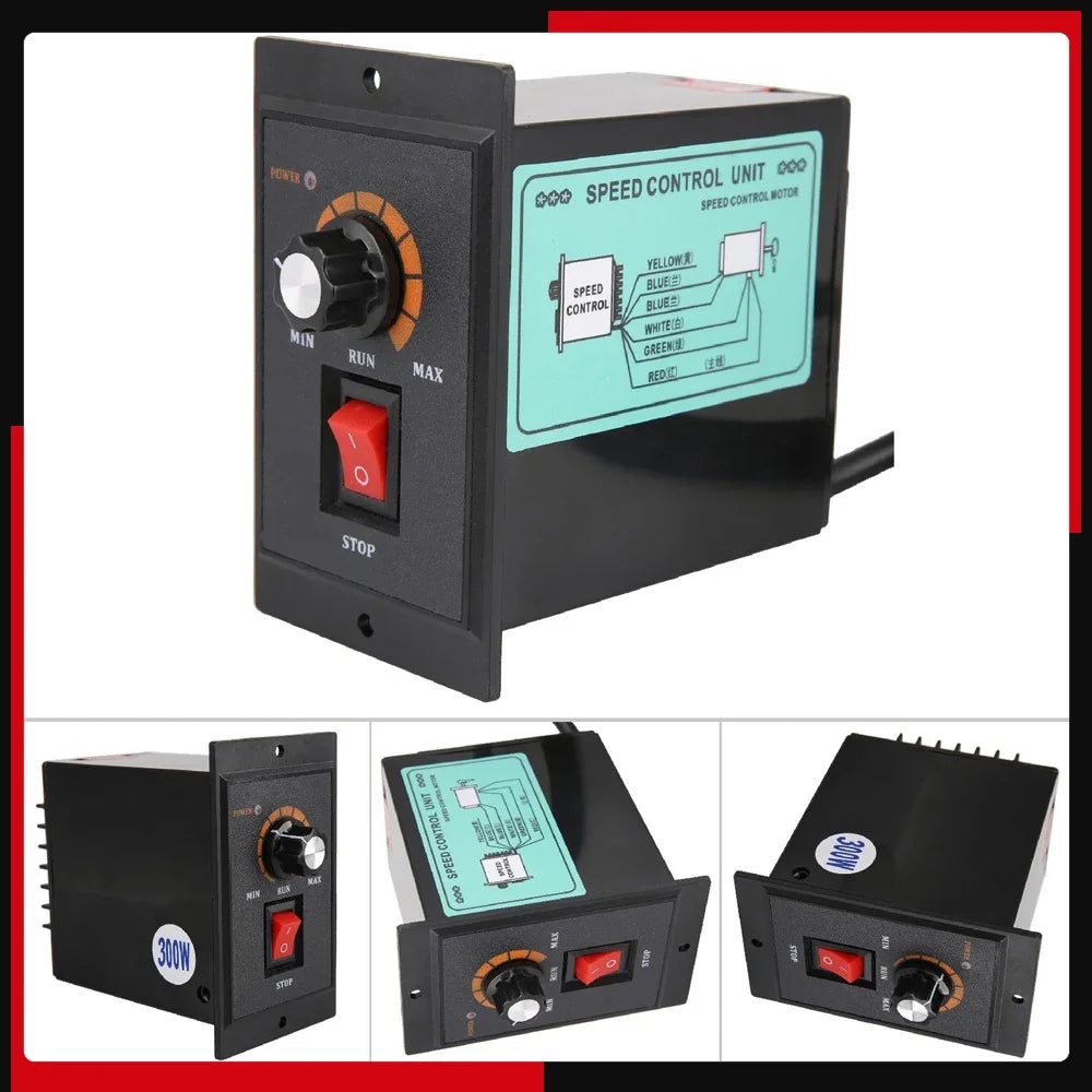 AC 220V 50 60Hz Single Phase Motor Speed Controller Electric Regulator