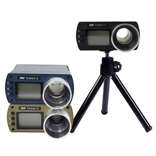 Bullet Firing Speed Chronograph Shooting Measuring Instruments Chronograph for Shooting LCD Chronoscope E9800-X Speed Tester Peaceful Pleasures Health and Wellness