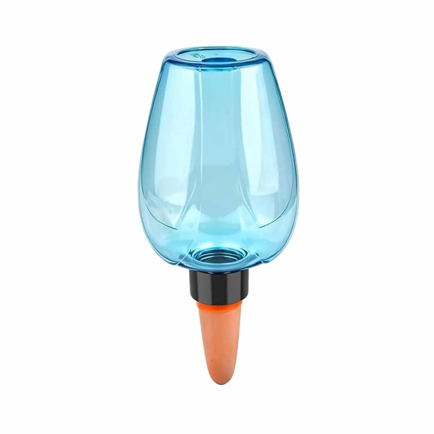 1/4pcs Plant Self Watering Globes Automatic Plants Water Dispenser 350ml Transparent Watering Bulbs for Indoor/Outdoor Plants Peaceful Pleasures Health and Wellness Blue
