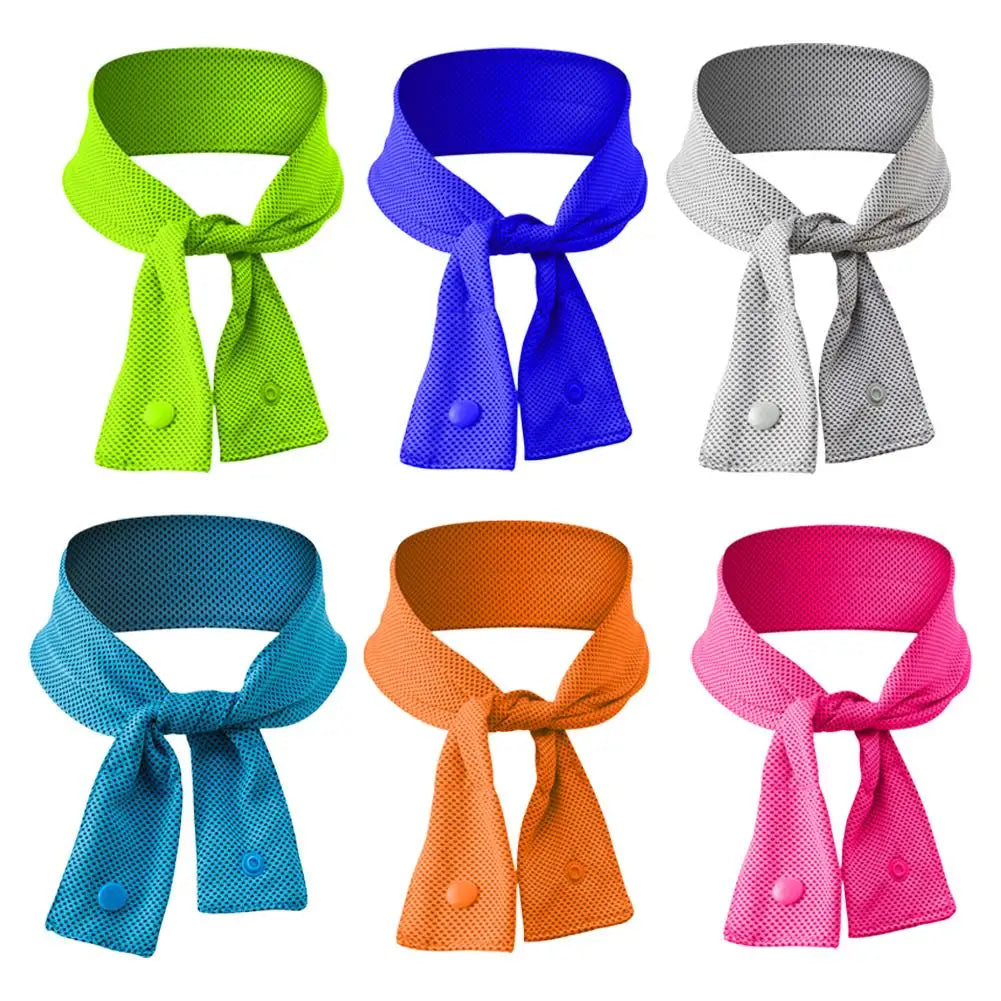 Sports Quick-drying Ice Towel Summer Outdoor Running Cycling Camp Ice Bib Lightweight Comfortable Wipe Sweat Ice Cooling Scarf Peaceful Pleasures Health and Wellness