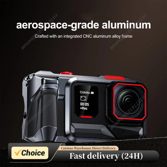 Quick Release Holder Mount for Insta360-AcePro2 Hand Grip Mount Rabbit Cage Camera Aluminum Frame Protective Frame Housing Case Peaceful Pleasures Health and Wellness