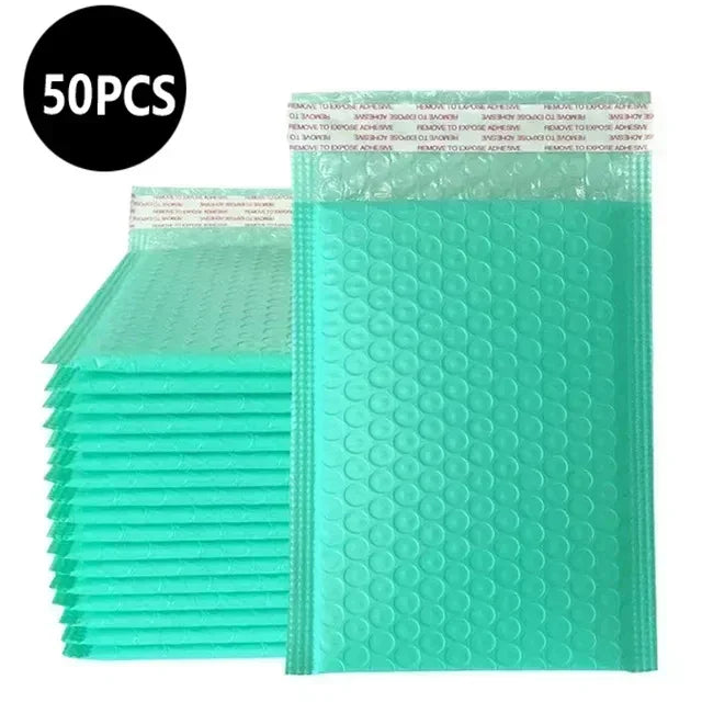 Multi Colors Bubble Mailer Padded Mailing Envelopes Poly Packaging