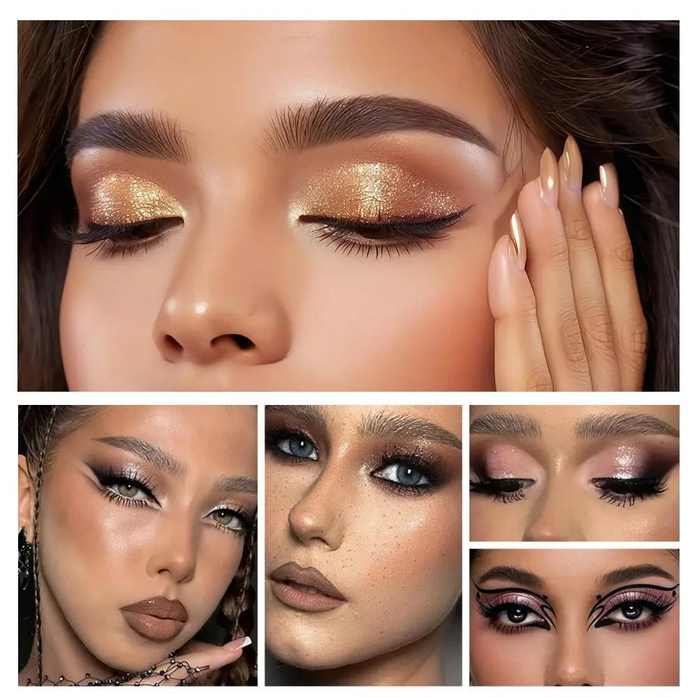 Fit Colors 4-Shade Pearlescent Matte Eyeshadow Palette | Shimmer