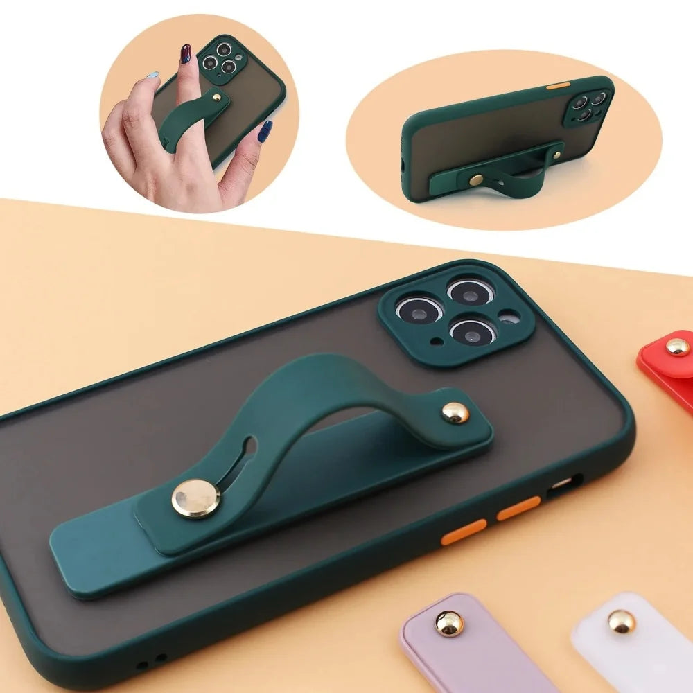 Silicone Phone Finger Ring Grip Holder & Stand – Universal