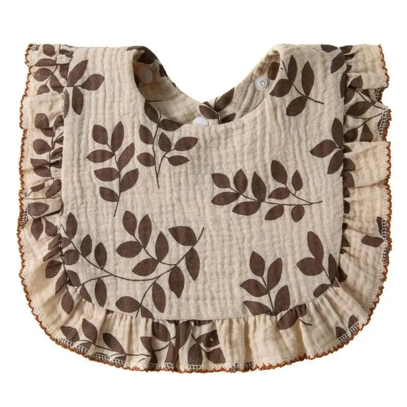 4-Layer Cotton Baby Bibs | Breathable Drool & Burp Cloth 0–18M