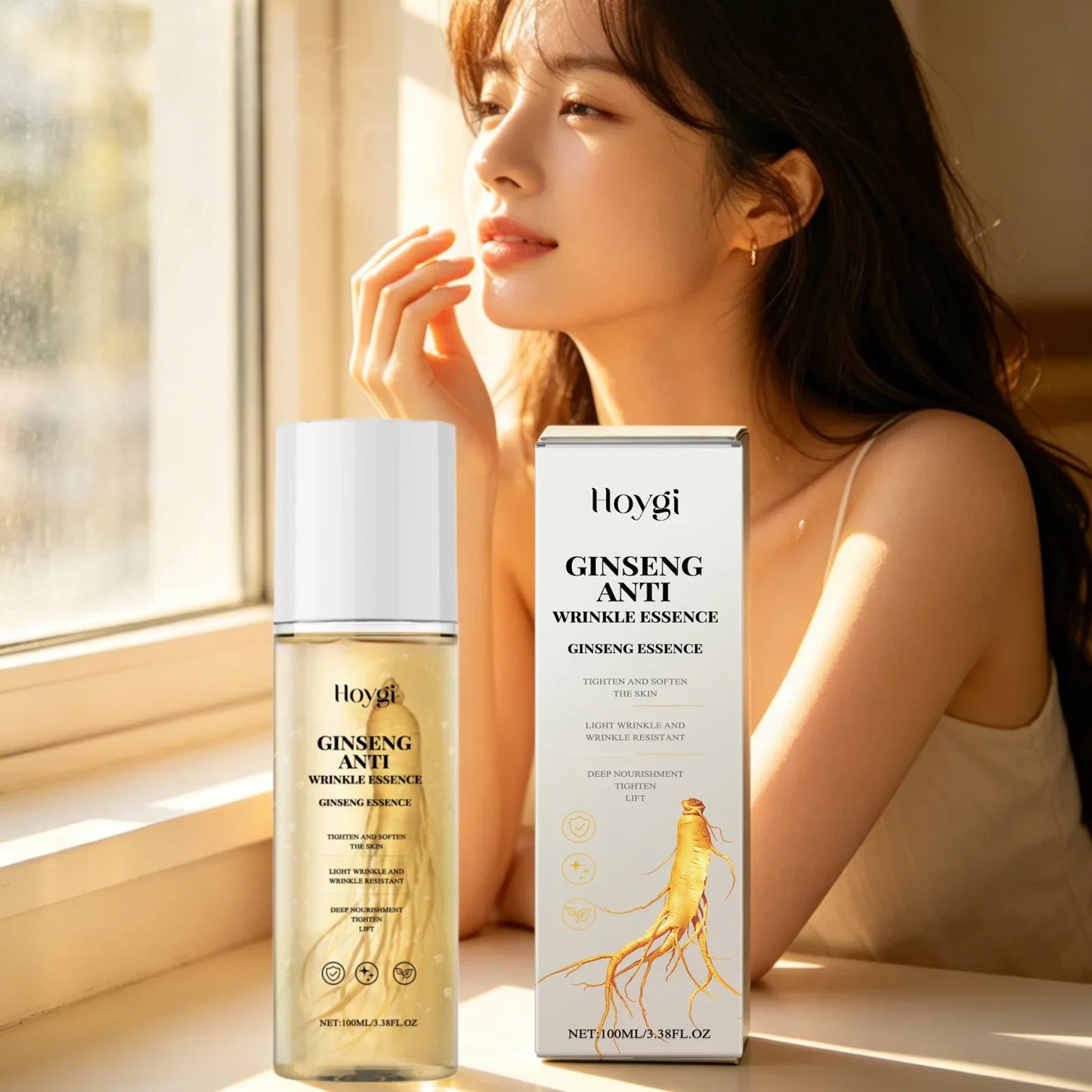 Hoygi Ginseng Anti-Wrinkle Face Serum 100ml – Moisturizing