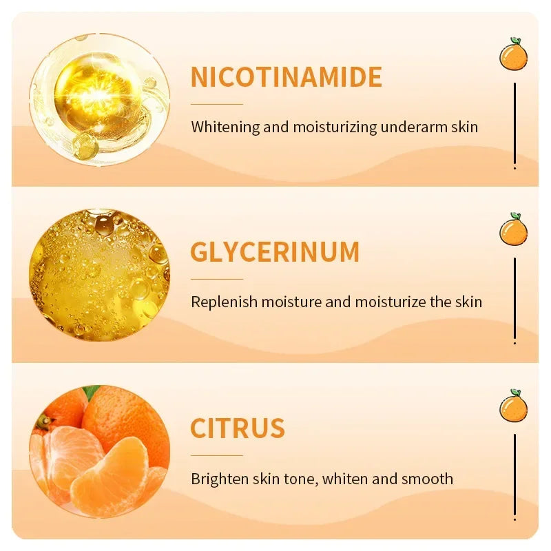 Brightening Body Cream Underarm Knee Buttocks Private Bleach Remove Melanin Pigmentation Improve Dull Brighten Nourish Skin Care Peaceful Pleasures Health and Wellness