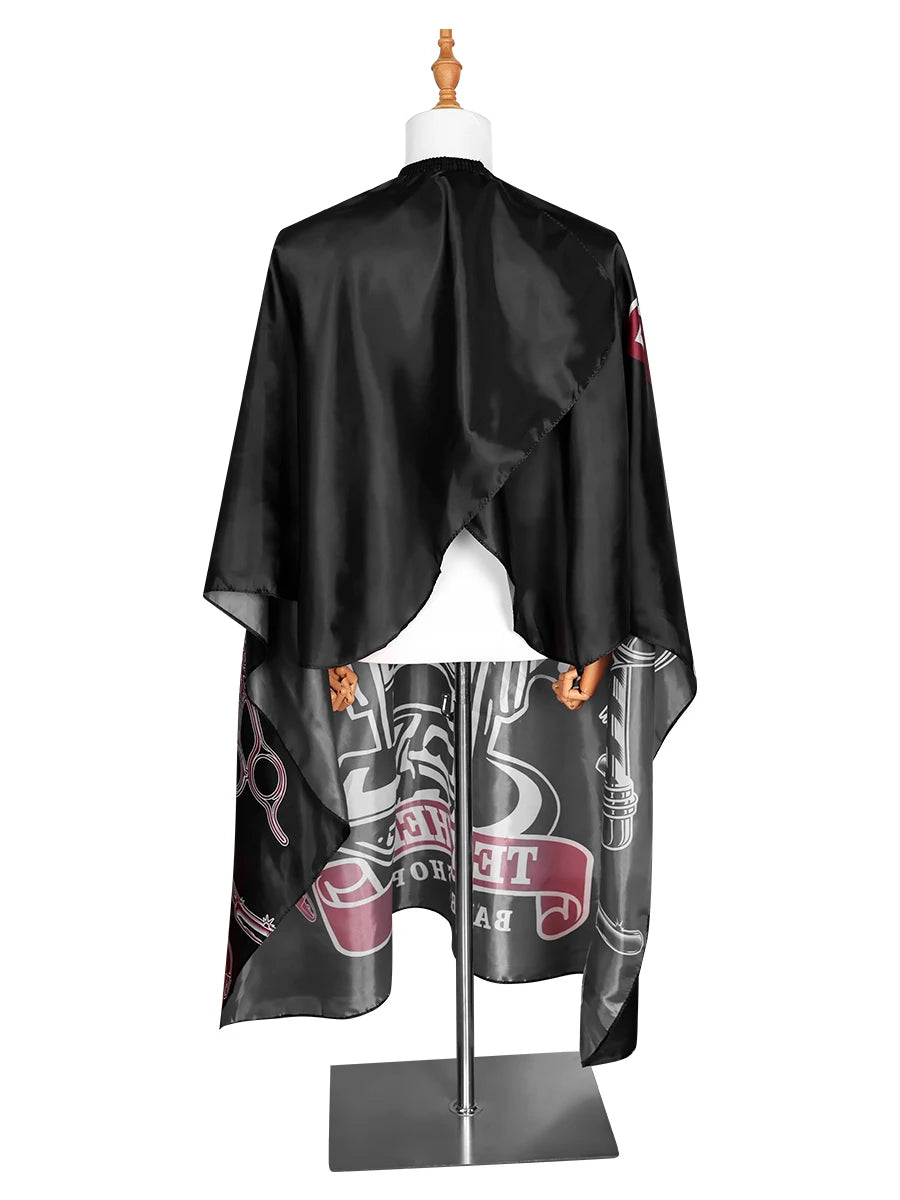 Classics Hair Cape Haircut Cloth Hairdresser Apron Hair Cut Cape Hairdress Gown Hairdressing Coat Barbershop Salon Accessory Peaceful Pleasures Health and Wellness