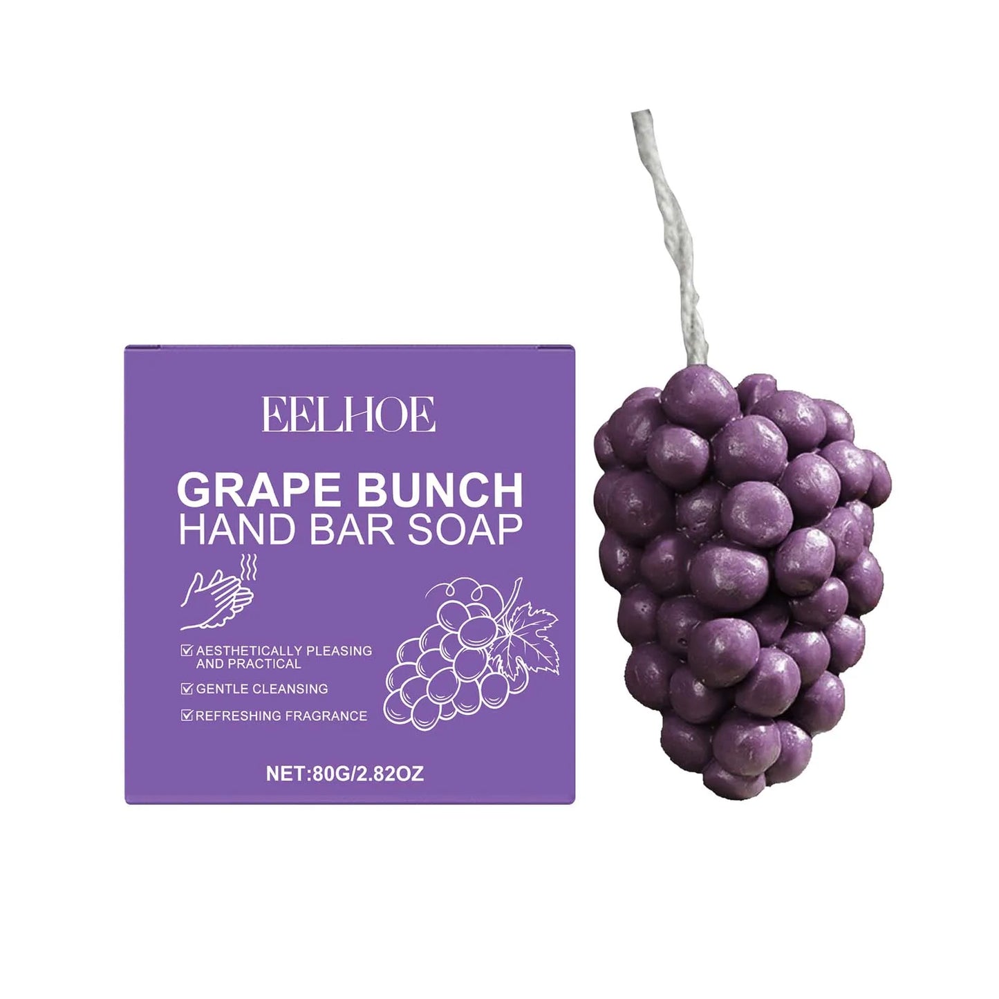 Grape Cluster Soap – Gentle Daily Cleansing & Fresh Scent