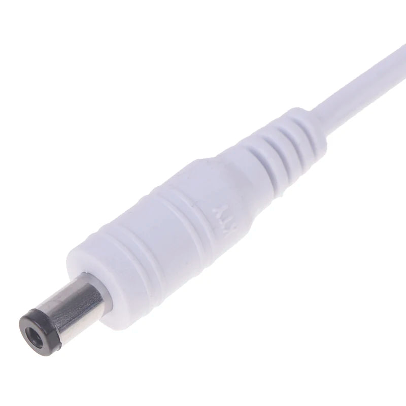 10Pcs DC Power Pigtails Cable 22AWG Female Male 5.5*2.1mm Connector Use For 12V Power Supply Adapte CCTV Camera DVR LED Strips Peaceful Pleasures Health and Wellness